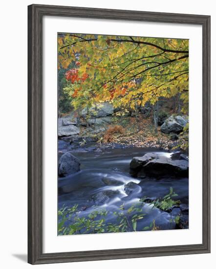 Packers Falls on the Lamprey River, New Hampshire, USA-Jerry & Marcy Monkman-Framed Photographic Print