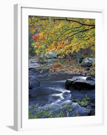 Packers Falls on the Lamprey River, New Hampshire, USA-Jerry & Marcy Monkman-Framed Photographic Print