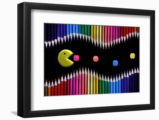 Packman-Victoria Ivanova-Framed Photographic Print