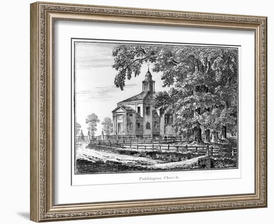 Paddington Church, 1795-Haynes King-Framed Giclee Print