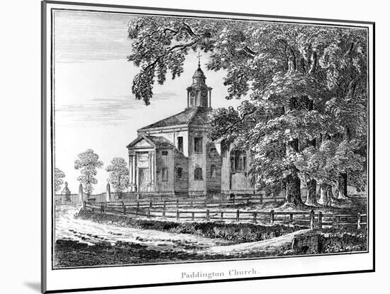 Paddington Church, 1795-Haynes King-Mounted Giclee Print