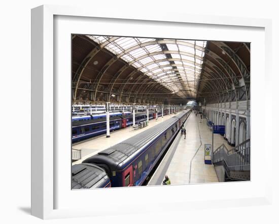 Paddington Railway Station, London, W2, England, United Kingdom, Europe-Ethel Davies-Framed Photographic Print