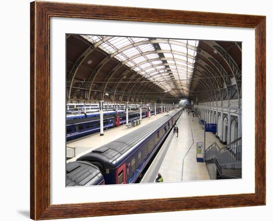 Paddington Railway Station, London, W2, England, United Kingdom, Europe-Ethel Davies-Framed Photographic Print