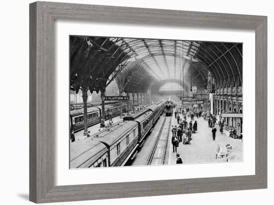 Paddington Station, London, 1926-1927-McLeish-Framed Giclee Print