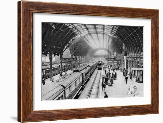 Paddington Station, London, 1926-1927-McLeish-Framed Giclee Print