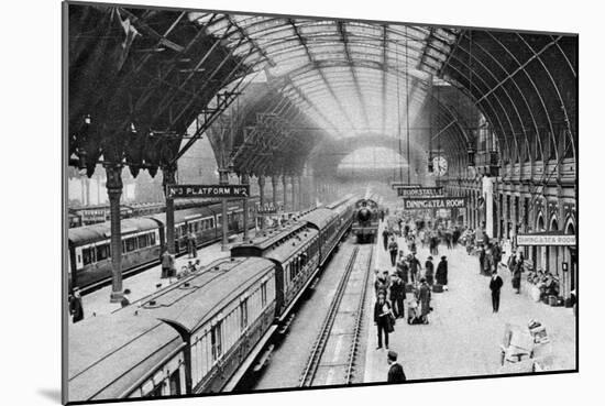 Paddington Station, London, 1926-1927-McLeish-Mounted Giclee Print