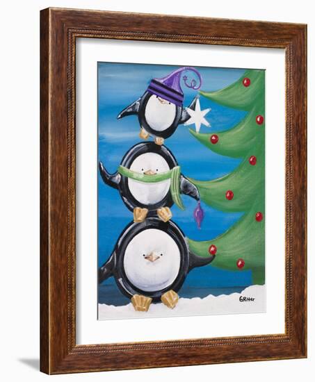 Paddison and Friends IV-Gina Ritter-Framed Art Print