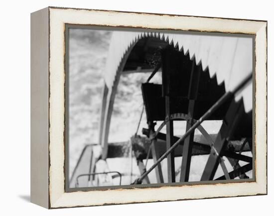 Paddle Wheel of S.S. Athabasca River-Margaret Bourke-White-Framed Premier Image Canvas