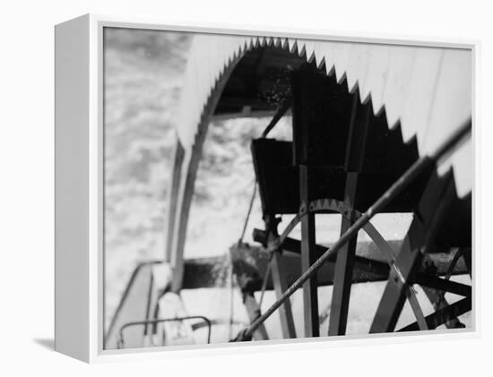 Paddle Wheel of S.S. Athabasca River-Margaret Bourke-White-Framed Premier Image Canvas