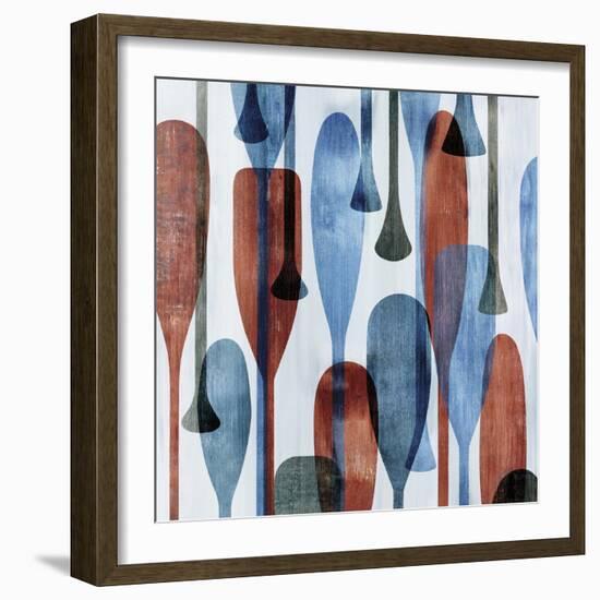 Paddles II-Edward Selkirk-Framed Art Print