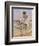 Paddling, 1915-William Kay Blacklock-Framed Giclee Print