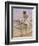 Paddling, 1915-William Kay Blacklock-Framed Giclee Print