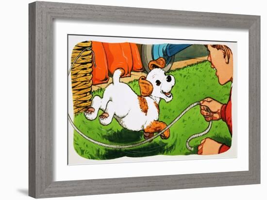 Paddy Paws-English School-Framed Giclee Print