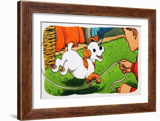 Paddy Paws-English School-Framed Giclee Print