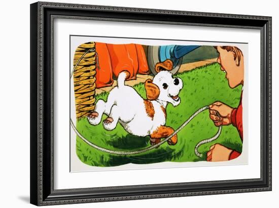 Paddy Paws-English School-Framed Giclee Print