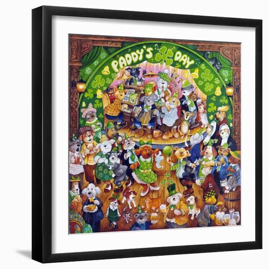 Paddy's Day-Bill Bell-Framed Giclee Print