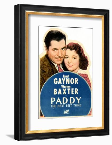 Paddy the Next Best Thing - Movie Poster Reproduction-null-Framed Photo