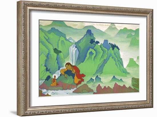 Padma Sambhava, 1924-Nicholas Roerich-Framed Giclee Print