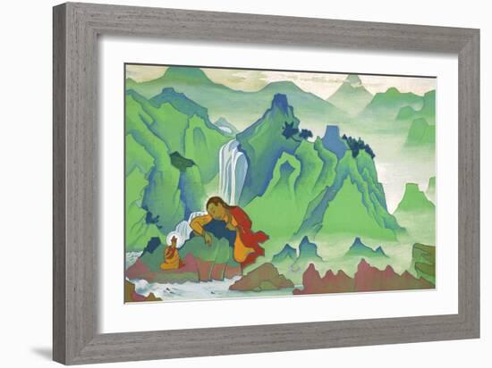 Padma Sambhava, 1924-Nicholas Roerich-Framed Giclee Print