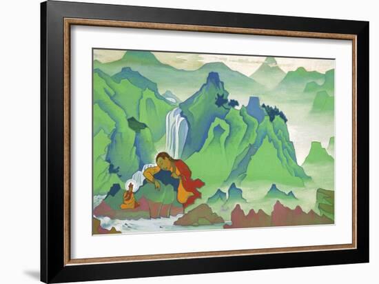 Padma Sambhava, 1924-Nicholas Roerich-Framed Giclee Print