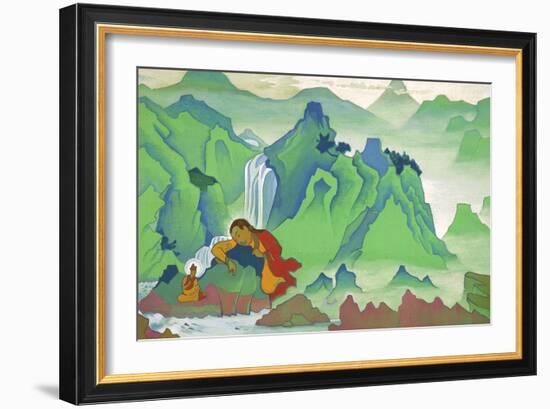 Padma Sambhava, 1924-Nicholas Roerich-Framed Giclee Print