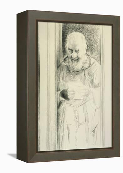 Padre Pio, 1988-89-Antonio Ciccone-Framed Premier Image Canvas