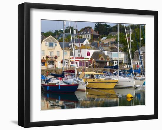 Padstow Harbour, Cornwall, England, United Kingdom, Europe-Alan Copson-Framed Photographic Print