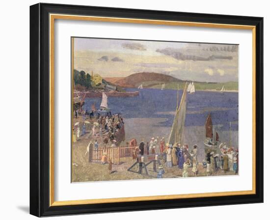 Padstow Regatta-Alfred Walter Bayes-Framed Giclee Print