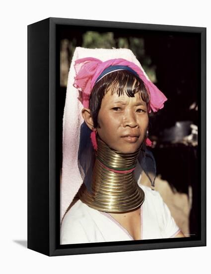 Paduang Woman (Long-Necked People) (Long-Necked Karen), Thai/Burma Border Thailand-Occidor Ltd-Framed Premier Image Canvas