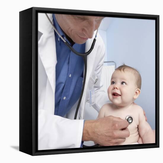 Paediatric Examination-Adam Gault-Framed Premier Image Canvas