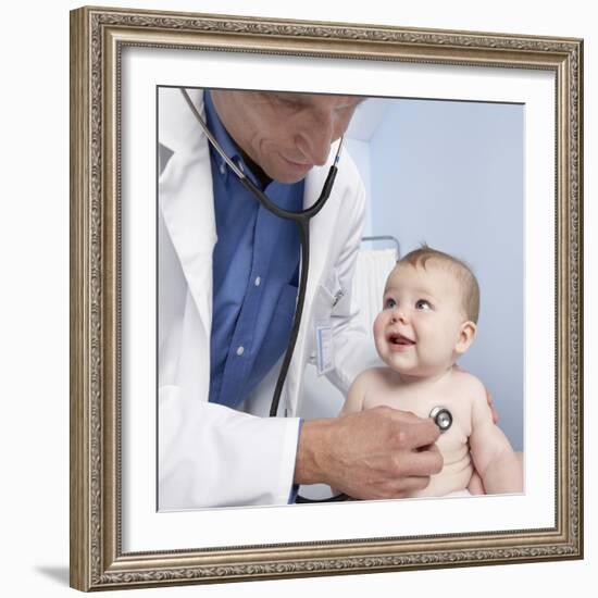 Paediatric Examination-Adam Gault-Framed Premium Photographic Print