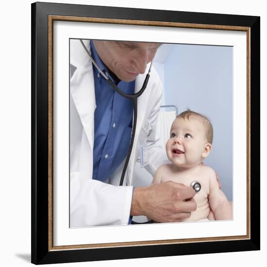 Paediatric Examination-Adam Gault-Framed Premium Photographic Print