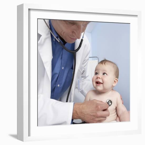 Paediatric Examination-Adam Gault-Framed Premium Photographic Print