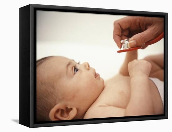 Paediatric Examination-Ian Boddy-Framed Premier Image Canvas