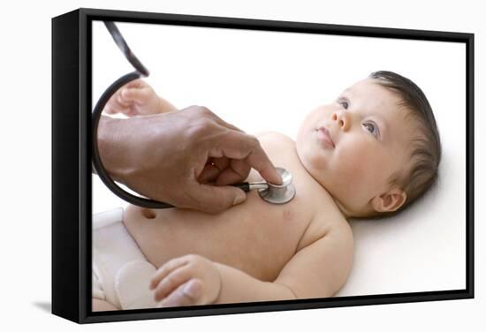 Paediatric Examination-Ruth Jenkinson-Framed Premier Image Canvas