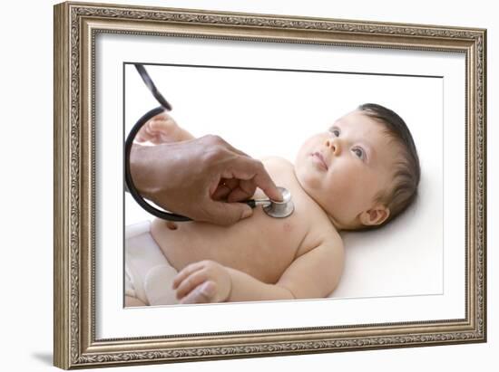 Paediatric Examination-Ruth Jenkinson-Framed Photographic Print