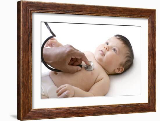 Paediatric Examination-Ruth Jenkinson-Framed Photographic Print