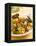 Paella with Mussels and Shrimps-Kai Schwabe-Framed Premier Image Canvas