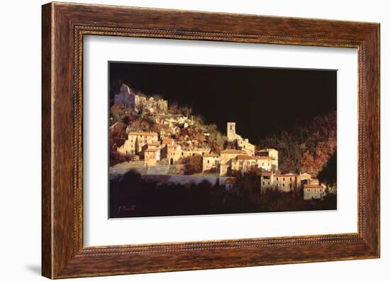 Paesaggio Scuro-Guido Borelli-Framed Art Print