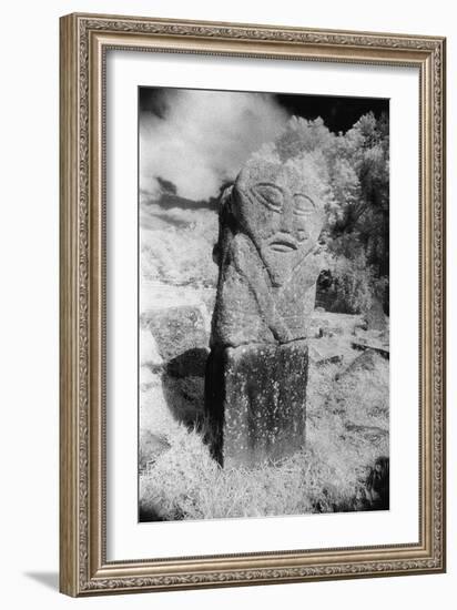 Pagan Figure, Boa Island, County Fermanagh, Northern Ireland-Simon Marsden-Framed Giclee Print