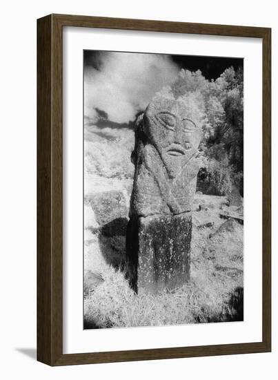 Pagan Figure, Boa Island, County Fermanagh, Northern Ireland-Simon Marsden-Framed Giclee Print