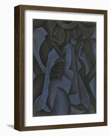 PAGAN Philosophy, by Arthur Dove, 1913, American Drawing, Pastel on Paperboard. this Work Shows The-Everett - Art-Framed Art Print