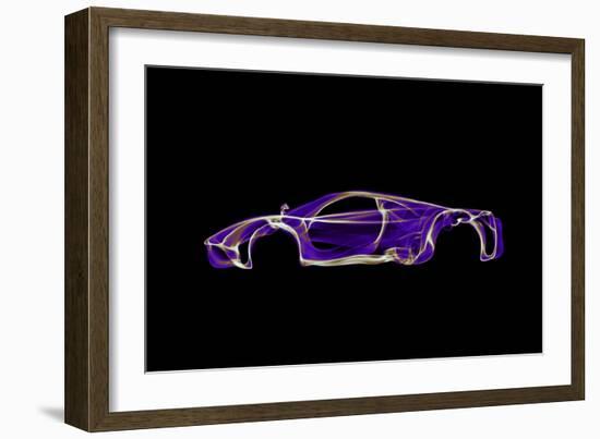 Pagani Huayra-Octavian Mielu-Framed Art Print