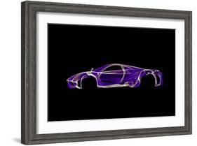 Pagani Huayra-O.M.-Framed Giclee Print