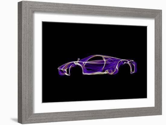 Pagani Huayra-O.M.-Framed Giclee Print