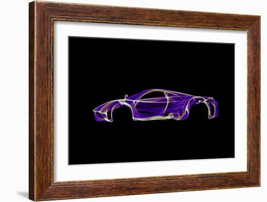 Pagani Huayra-O.M.-Framed Giclee Print