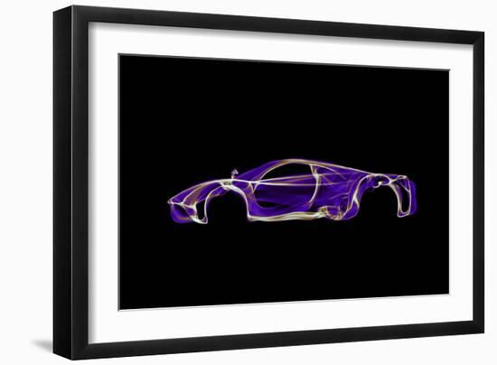 Pagani Huayra-O.M.-Framed Giclee Print