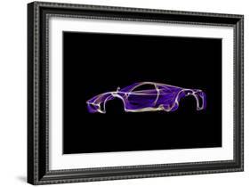 Pagani Huayra-O.M.-Framed Giclee Print
