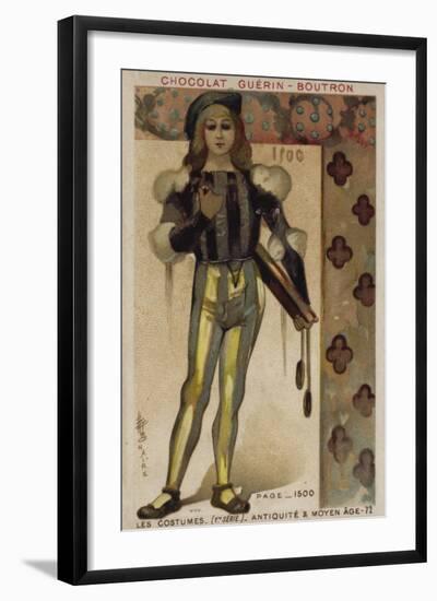 Page, 1500-null-Framed Giclee Print