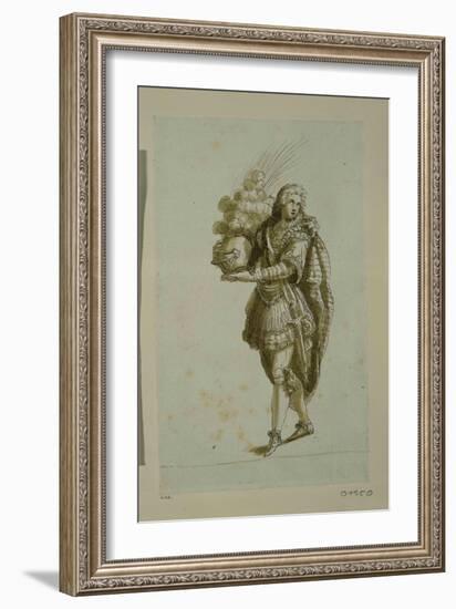 Page Bearing a Helmet-Inigo Jones-Framed Giclee Print